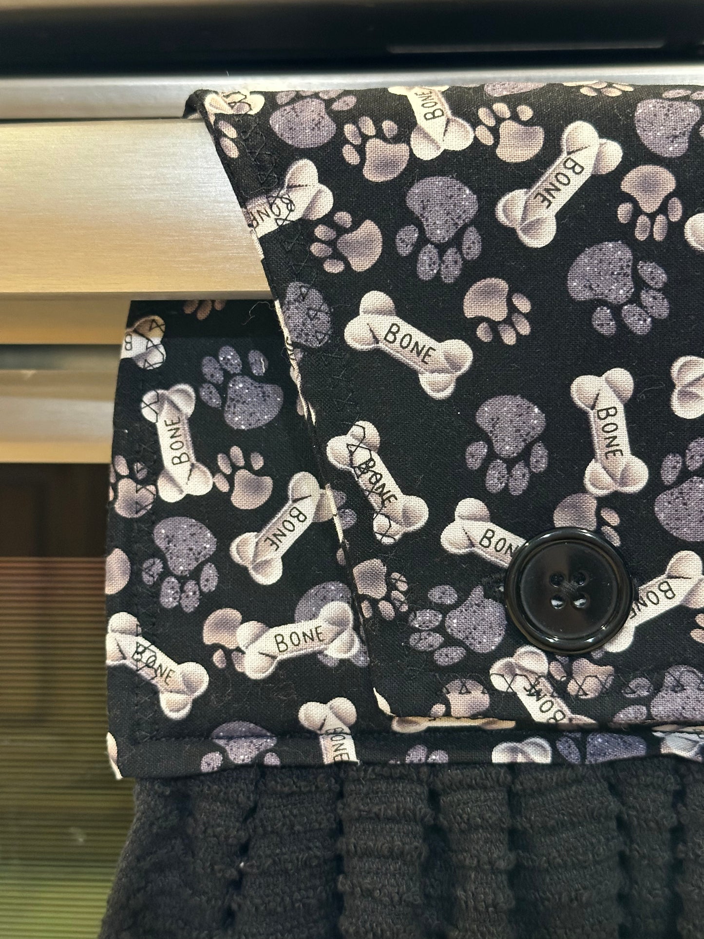 Dog Paws + Bones Towel