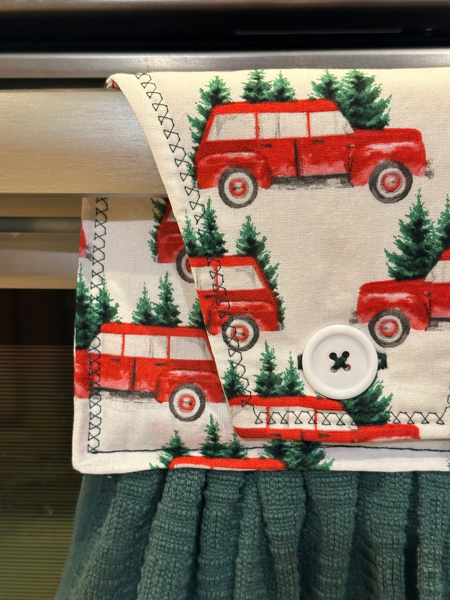 Red Wagon Towel