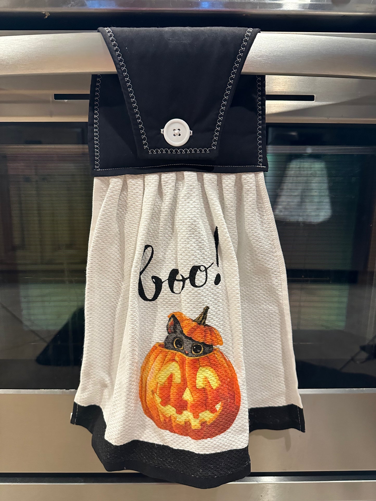 Cats in a Pumpkin Towel