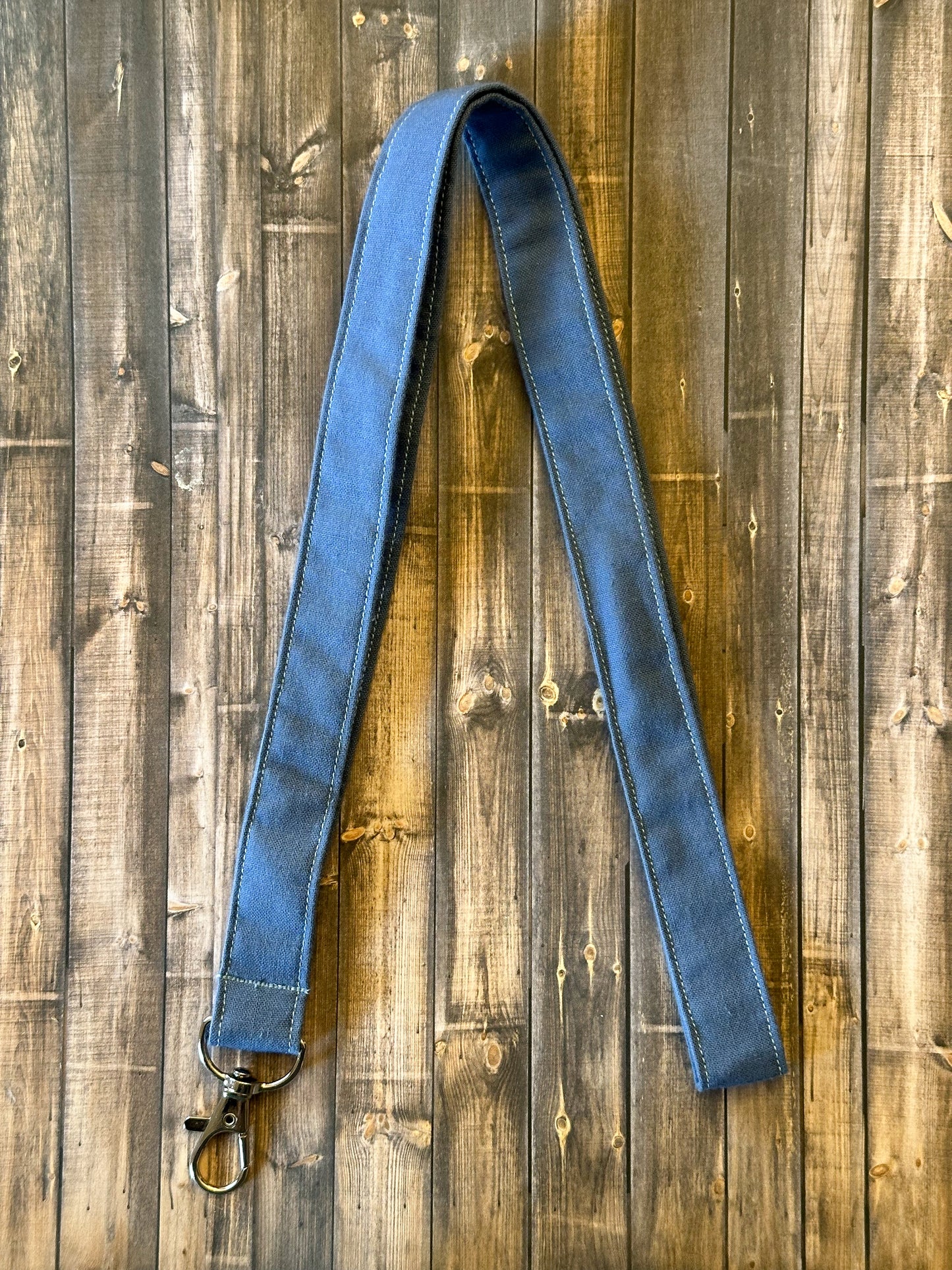 Dusty Blue Lanyard