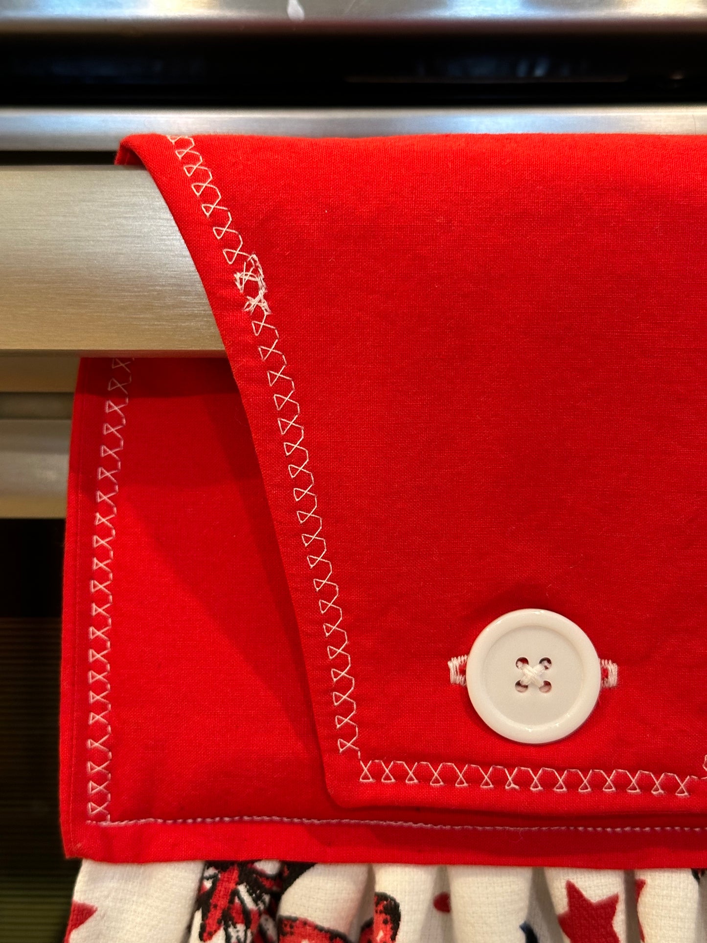 Patriotic Butterflies (Red) Towel