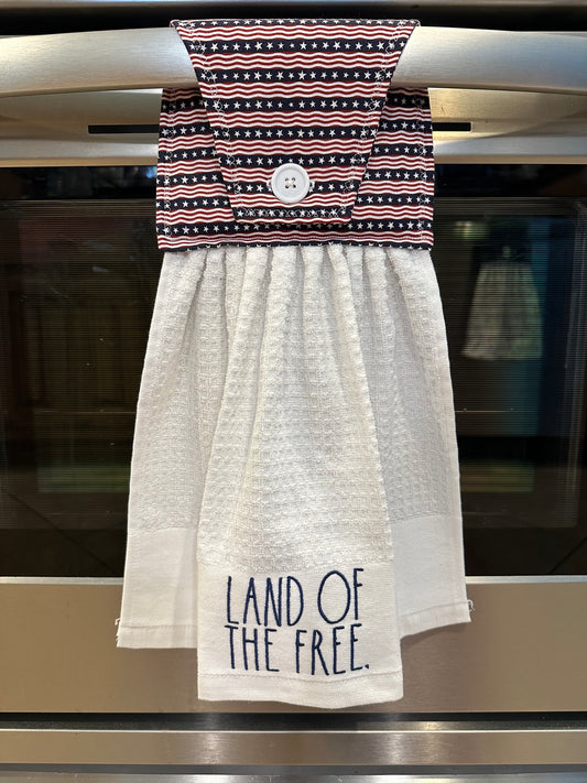 Land of the Free Flag Towel
