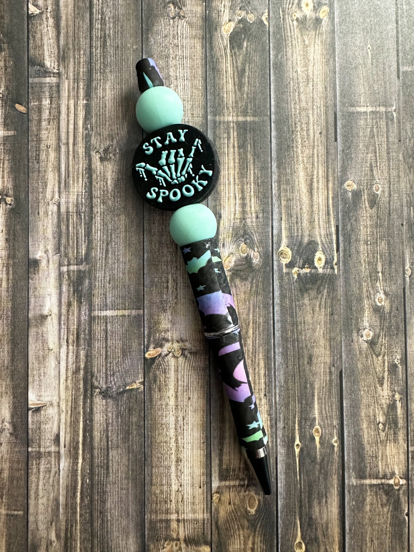 Mint Spooky Season (Bats) Pen