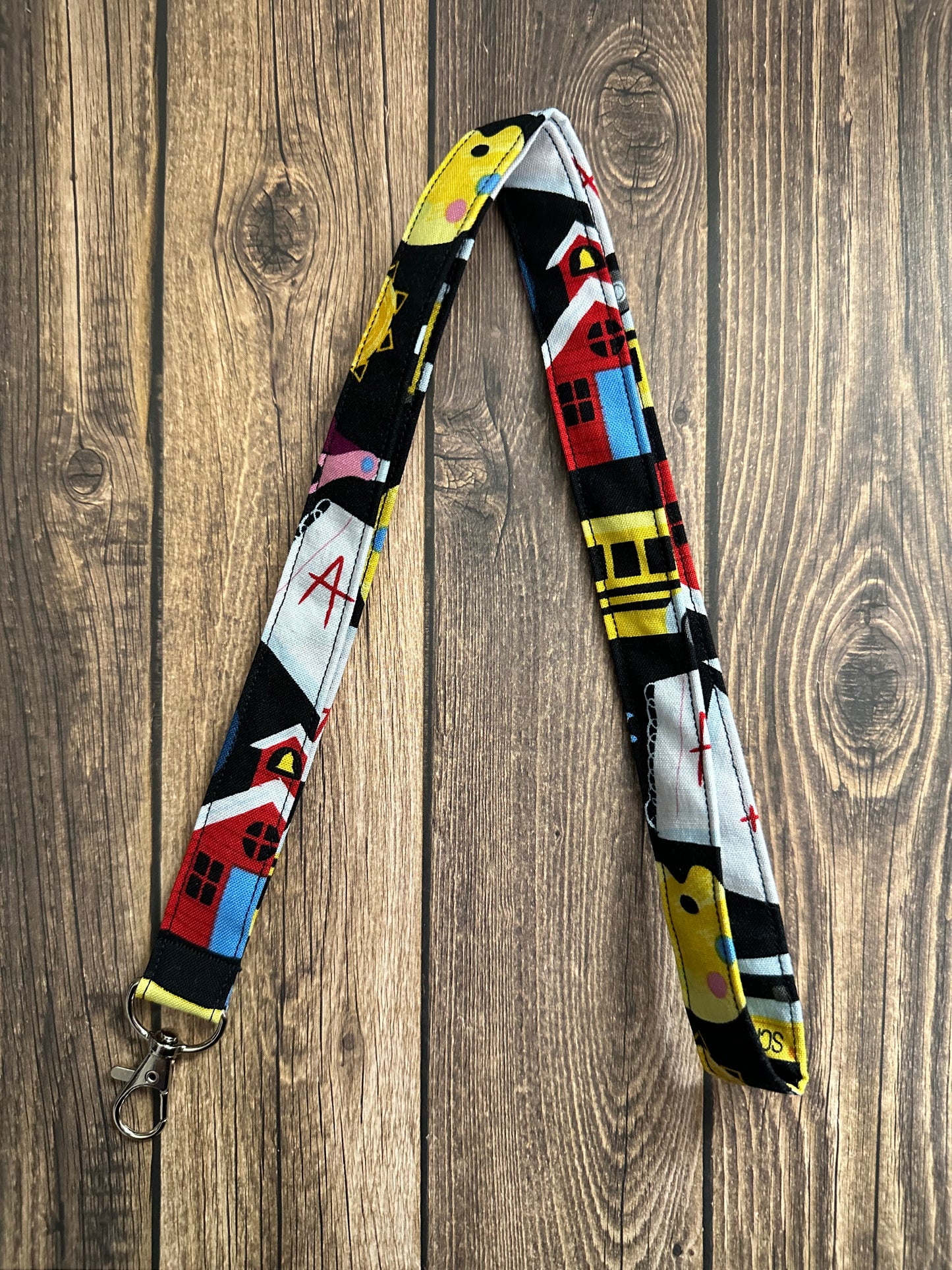 School Themed Lanyard