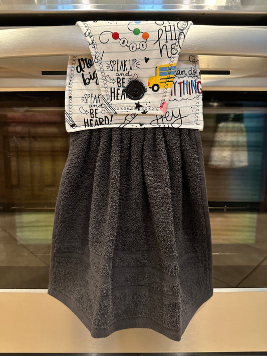 School Affirmations Towel