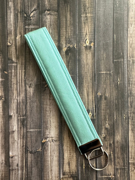 Mint Blue Wristlet
