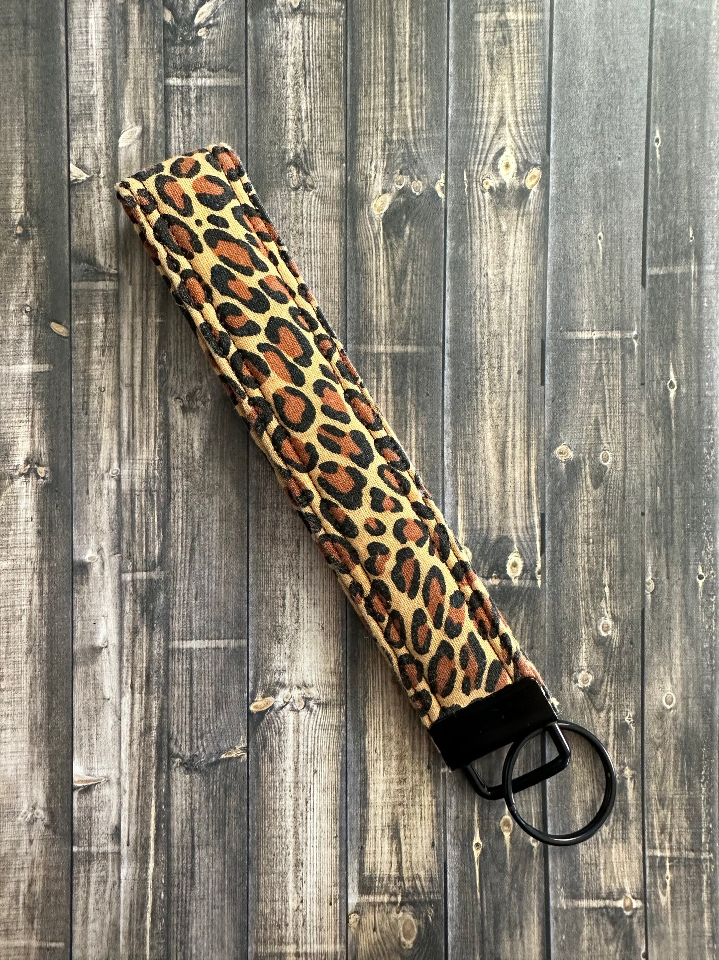 Leopard Wristlet