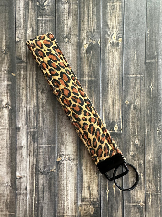 Leopard Wristlet