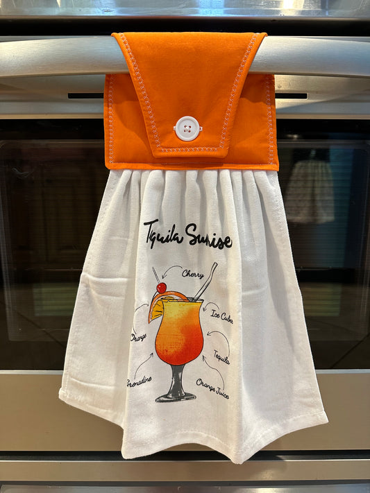 How To Tequila Sunrise (Orange) Towel