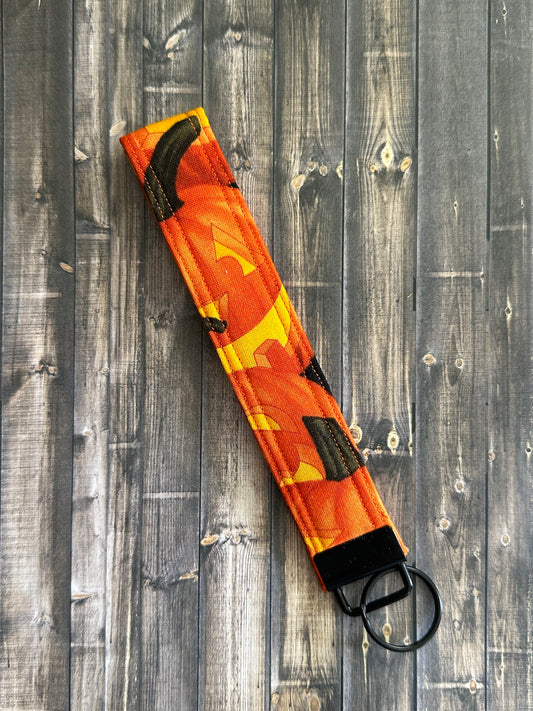 Large Pumpkins Wristlet