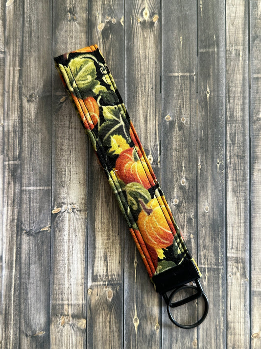 Whatever Spices Your Pumpkin Wristlet