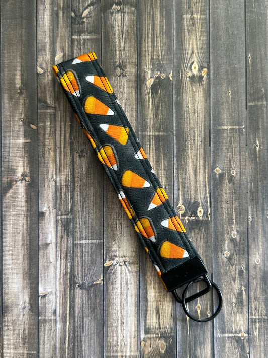 Midnight Candy Corns Wristlet
