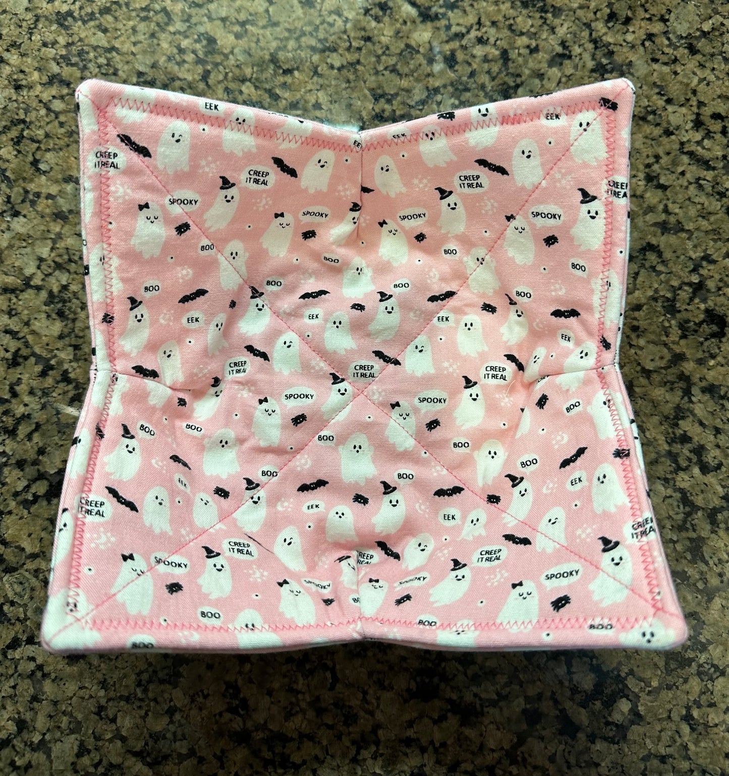 Girly Ghosts Microwave Bowl Cozy