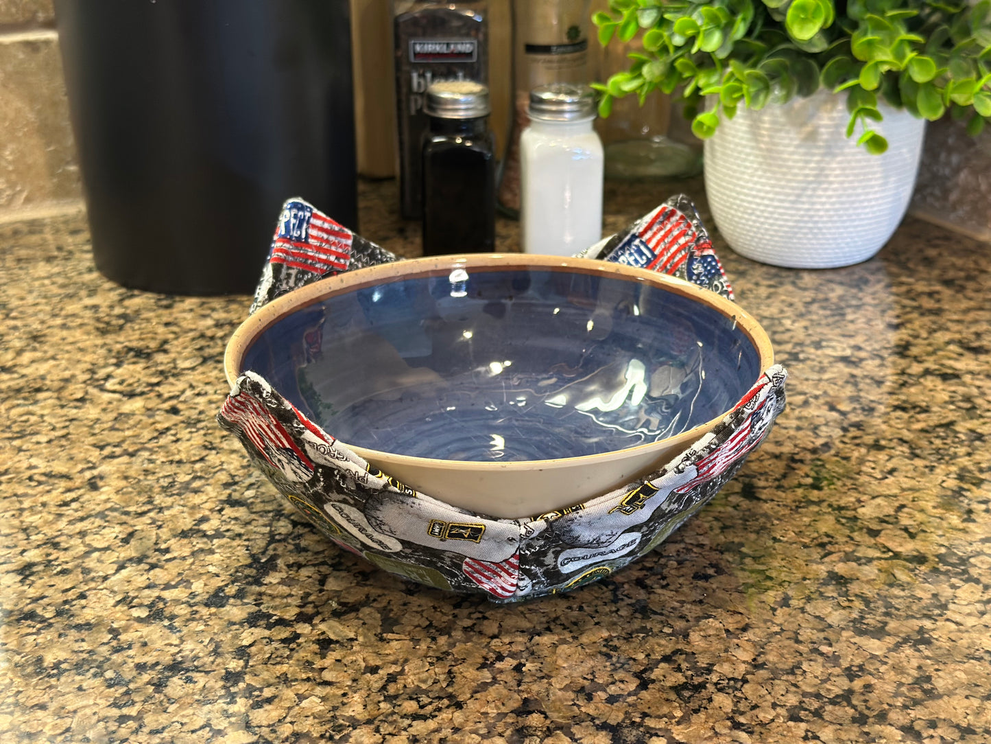 Army Microwave Bowl Cozy