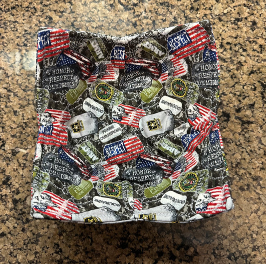 Army Microwave Bowl Cozy