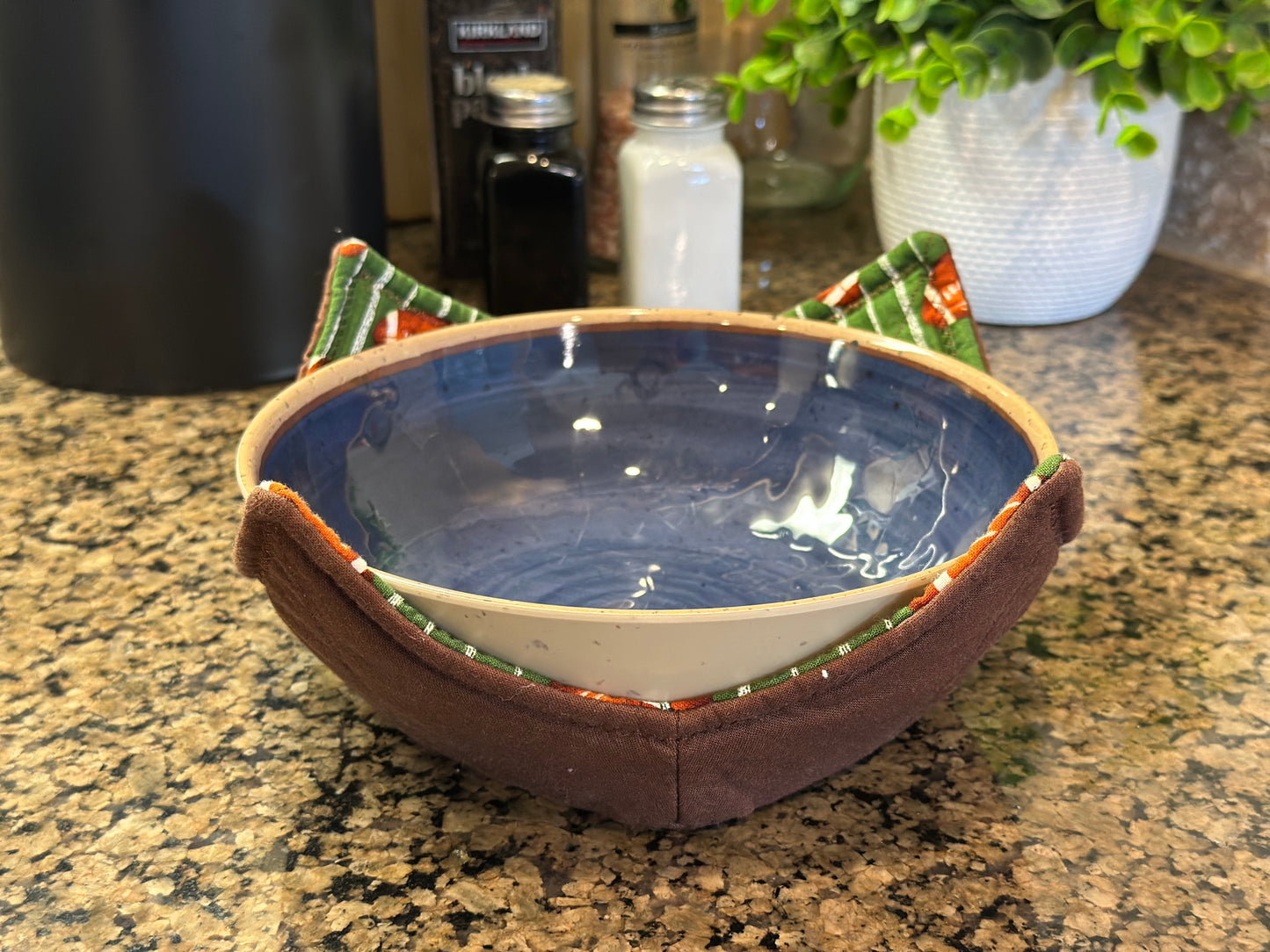 Football Field Microwave Bowl Cozy