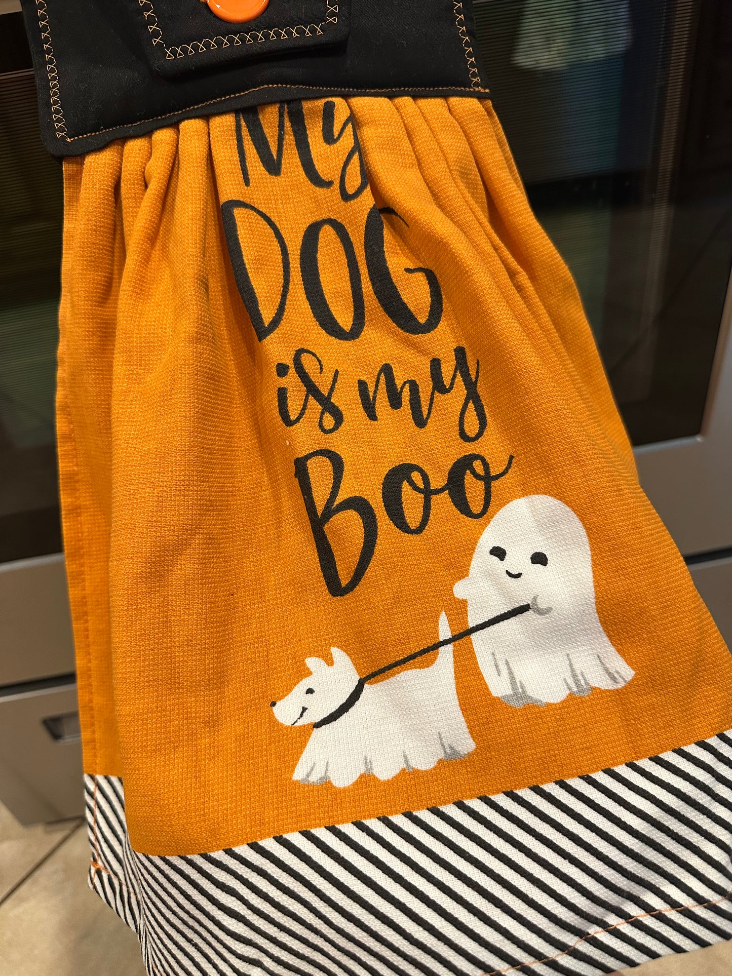 My Dog Is My Boo Towel