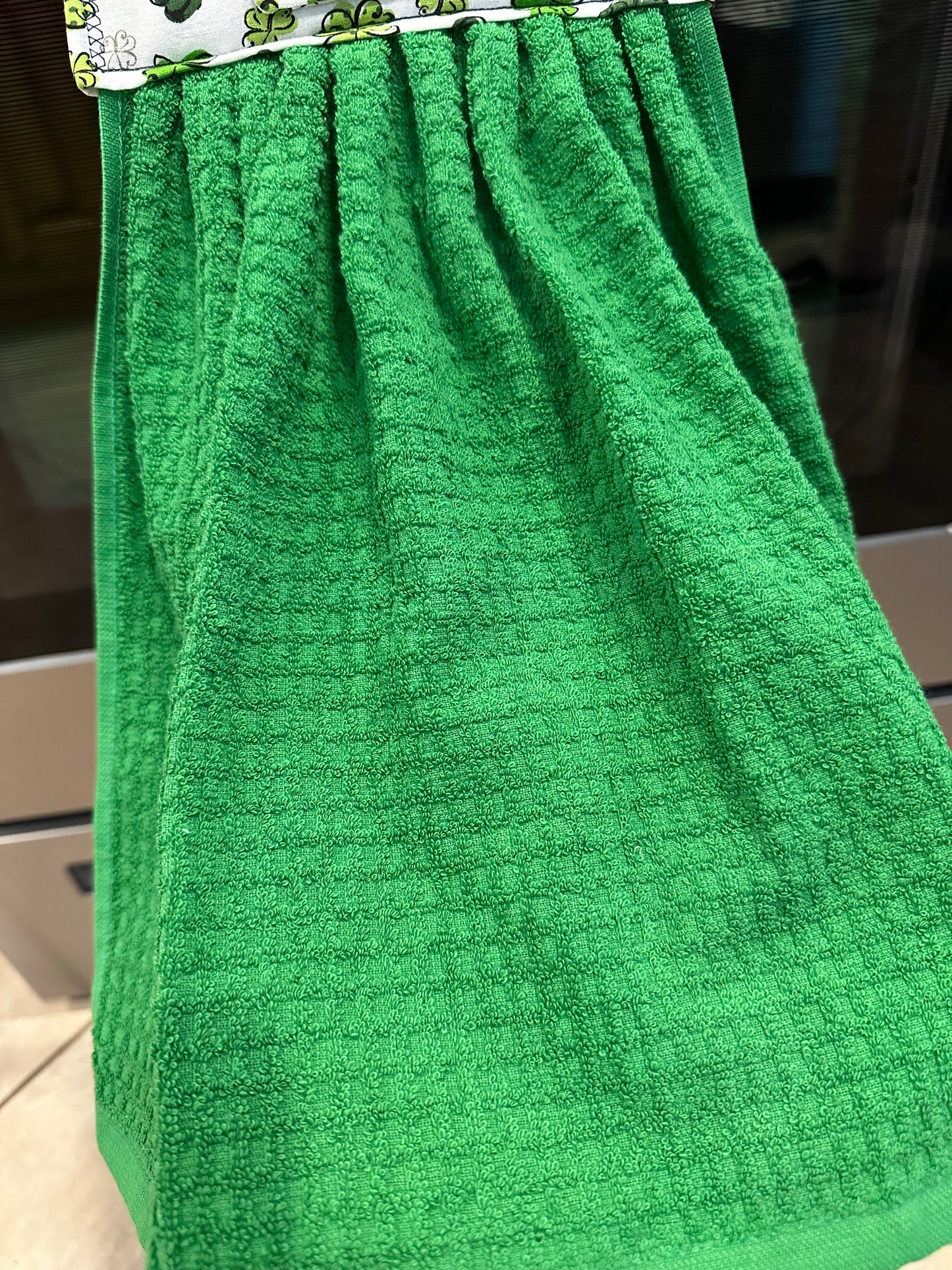 Four Leaf Clovers Towel