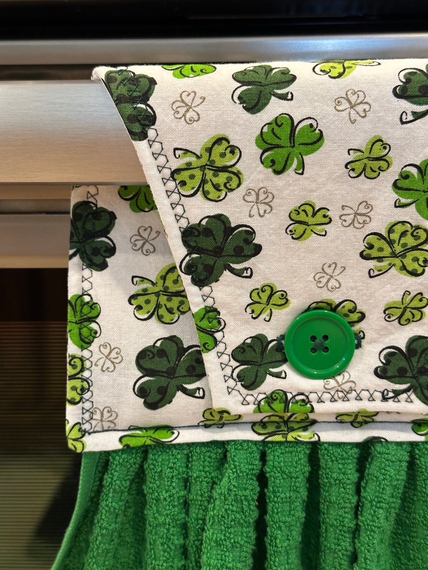 Four Leaf Clovers Towel