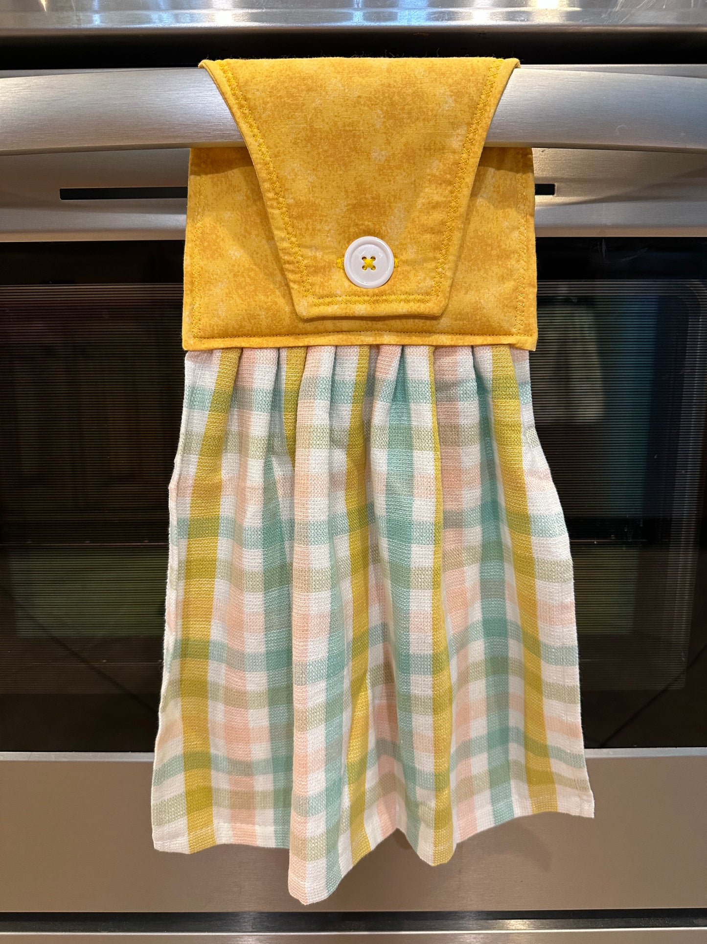 Easter Buffalo Plaid Towel