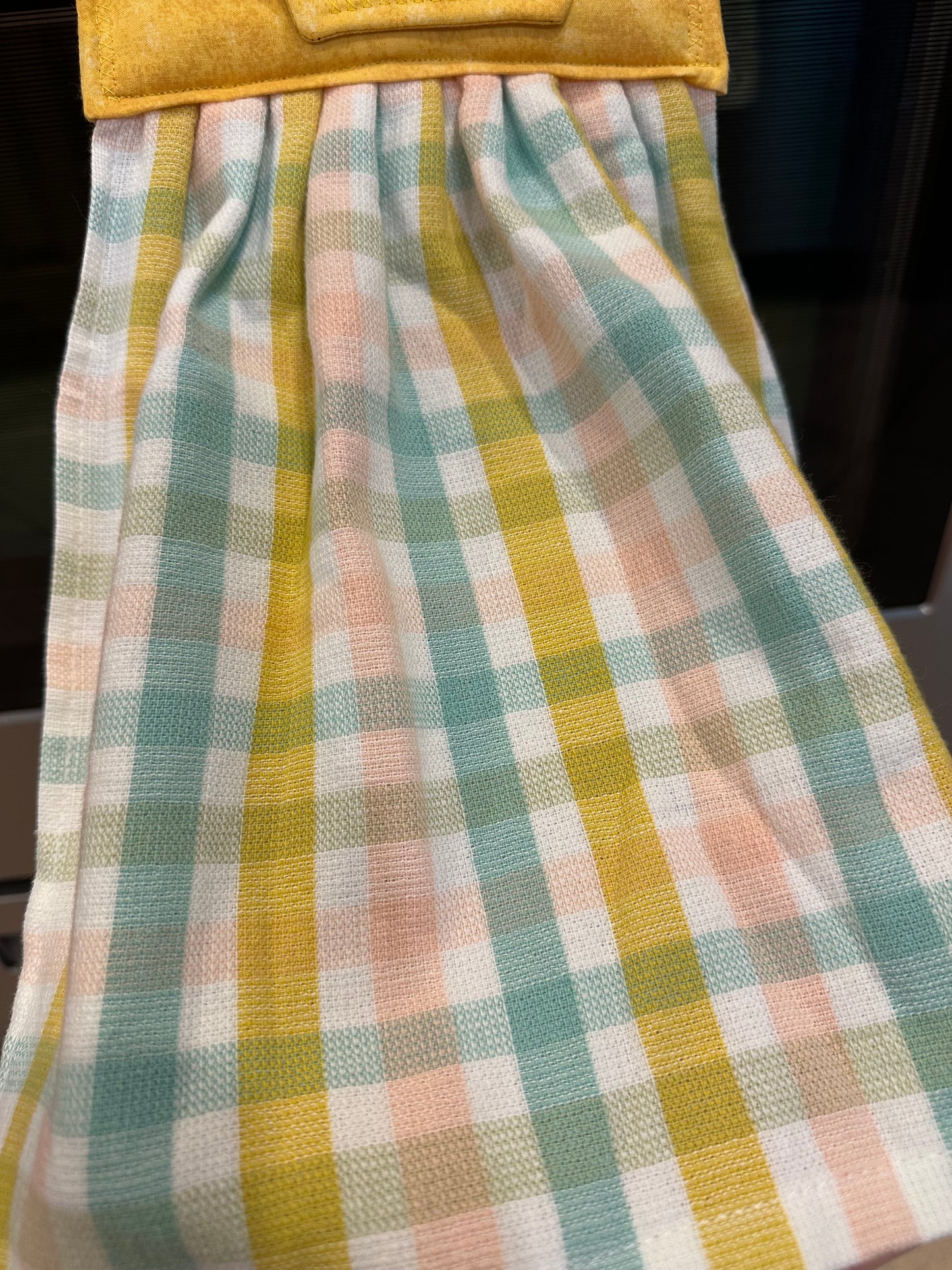 Easter Buffalo Plaid Towel