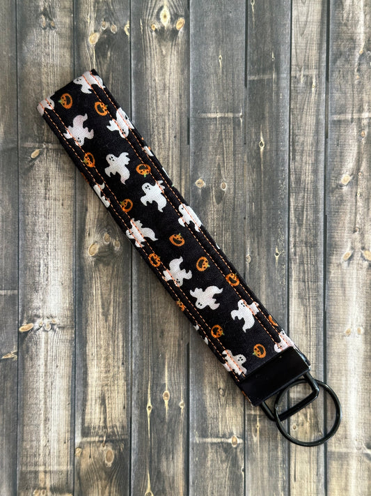 Pumpkins & Ghosts Wristlet