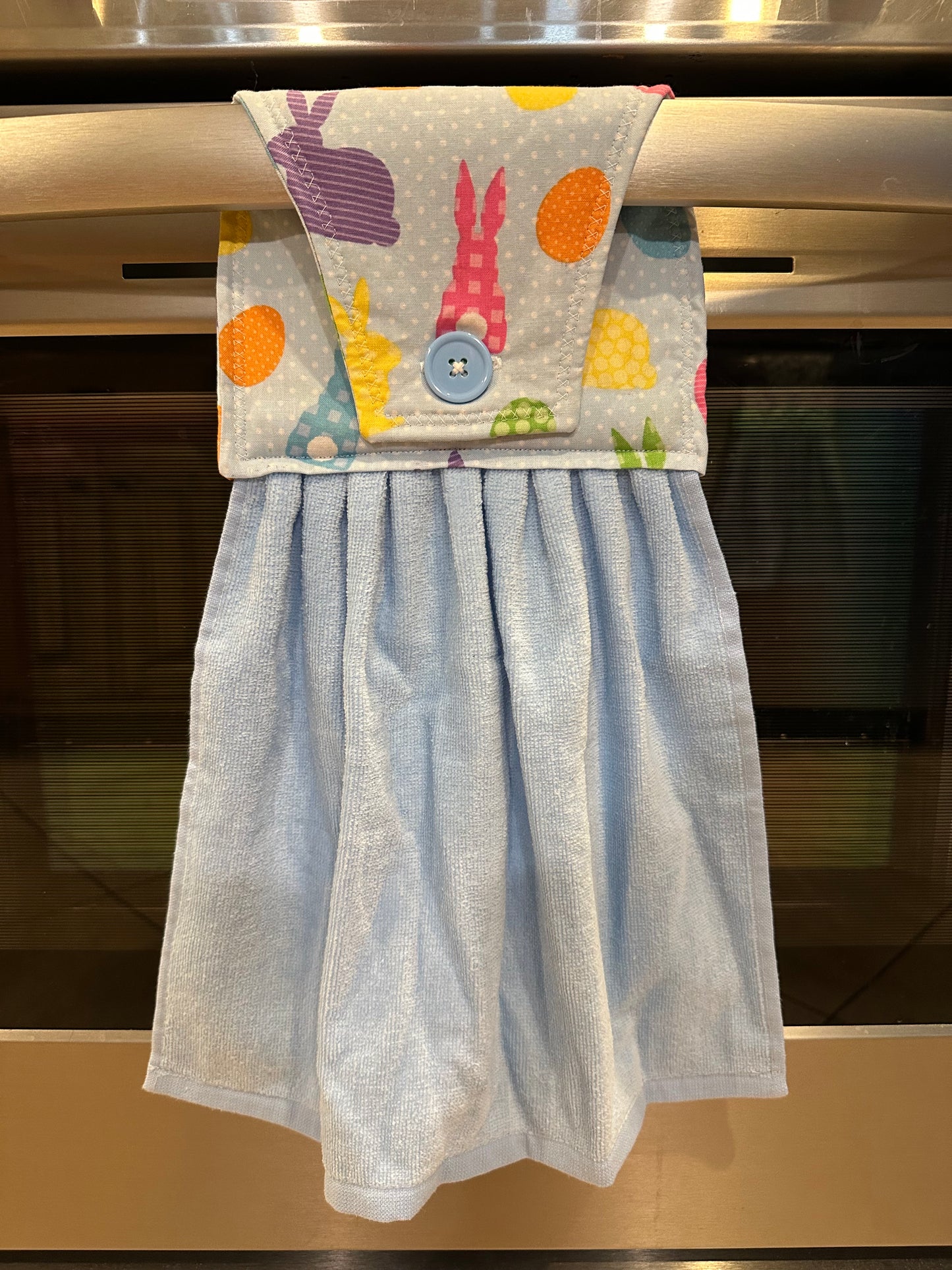 Easter Eggs and Bunnies Towel