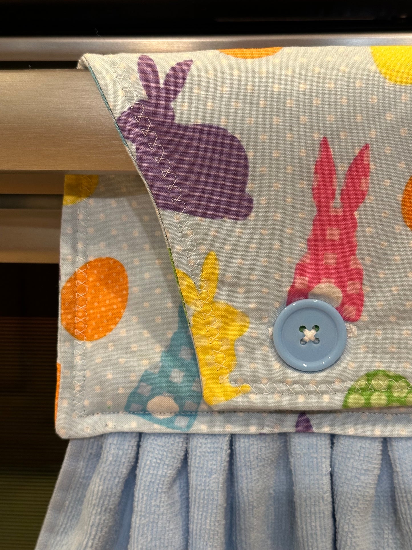 Easter Eggs and Bunnies Towel