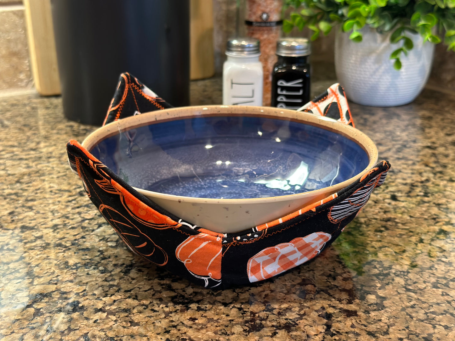 Pumpkin Babe Microwave Bowl Cozy