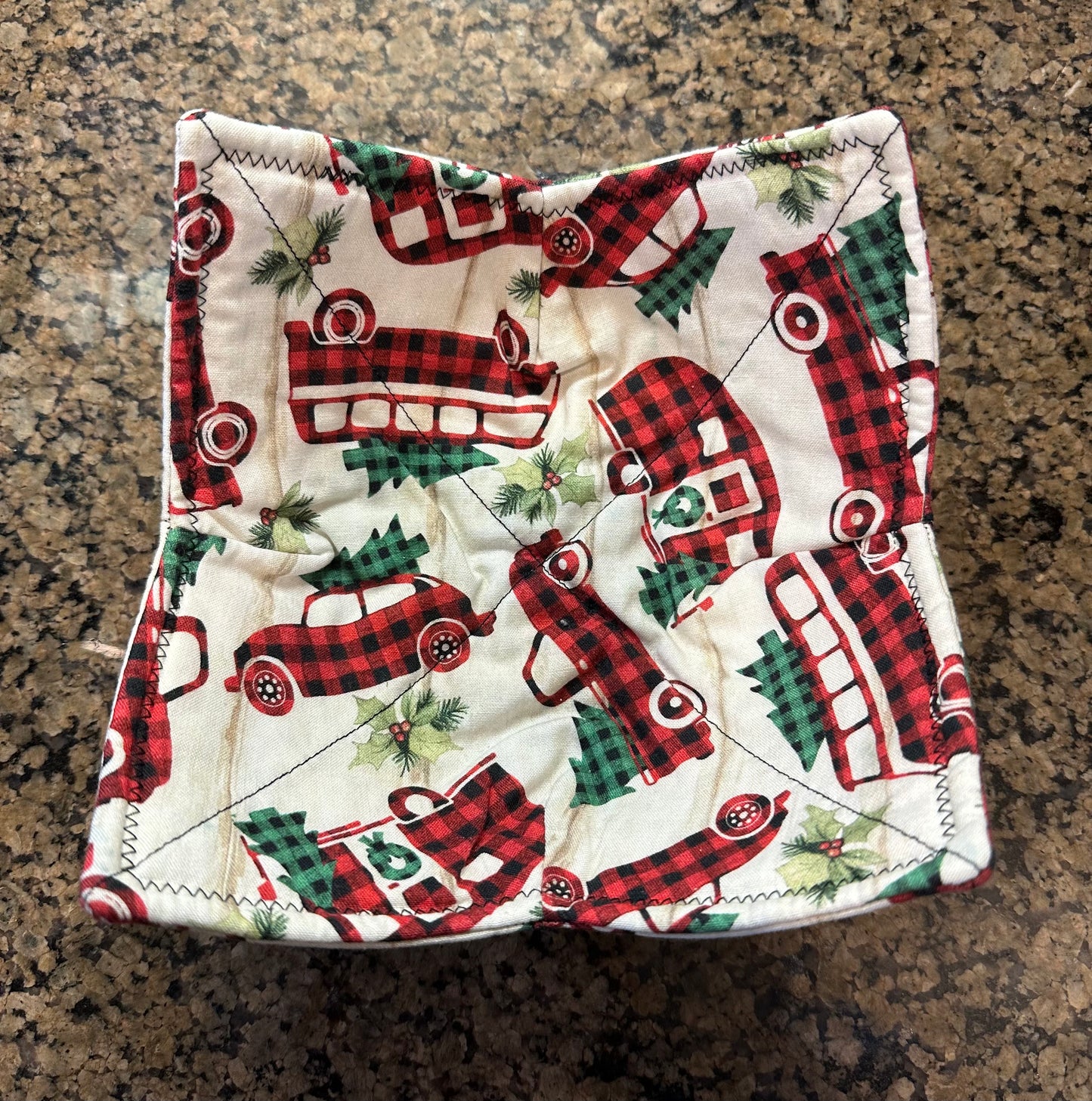 Taking The Tree Home Microwave Bowl Cozy