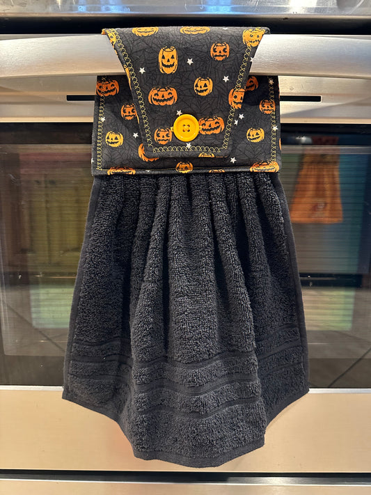 Glowing Stars & Pumpkins Towel