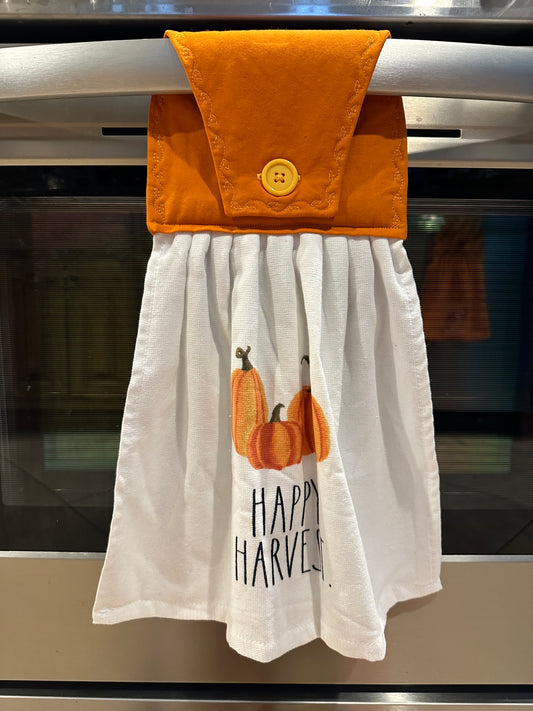 Happy Harvest Orange Towel