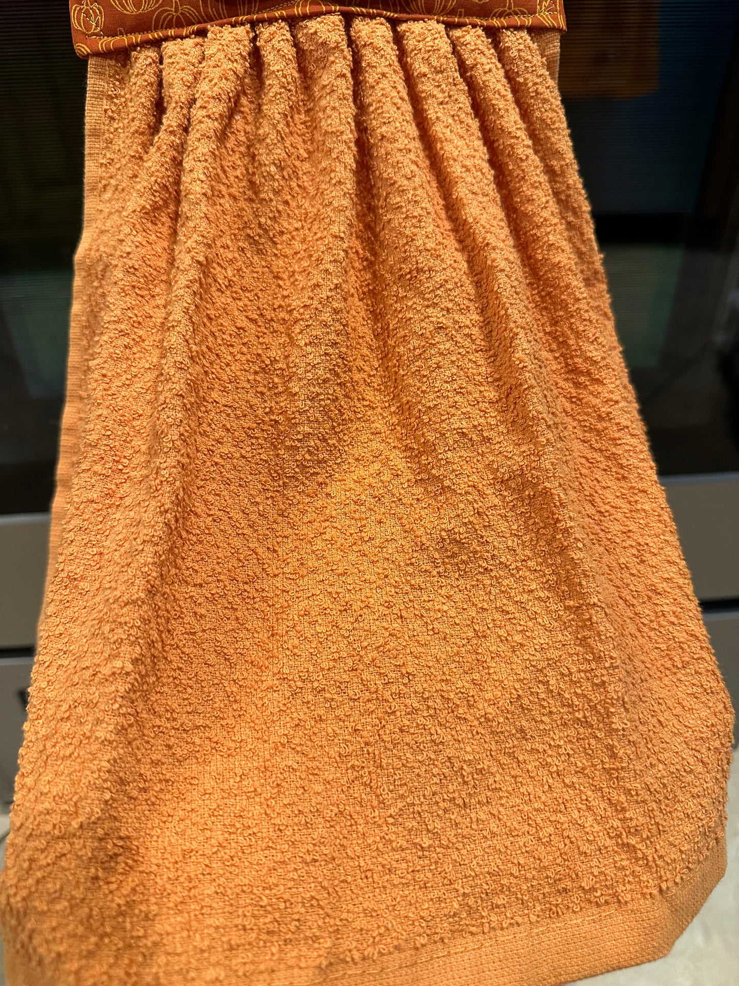 Orange Pumpkins Towel