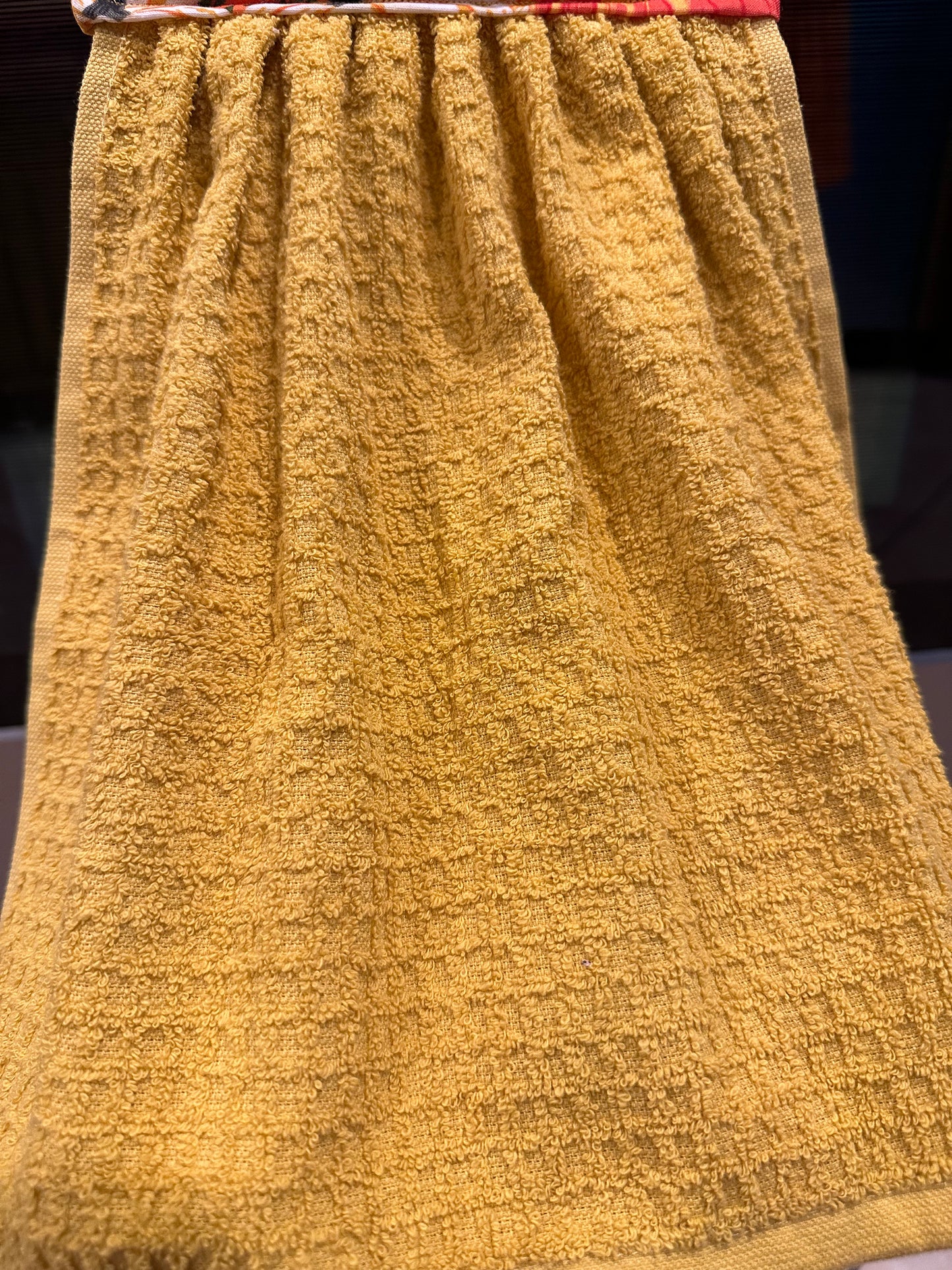 Pumpkin Patch Mustard Yellow Towel