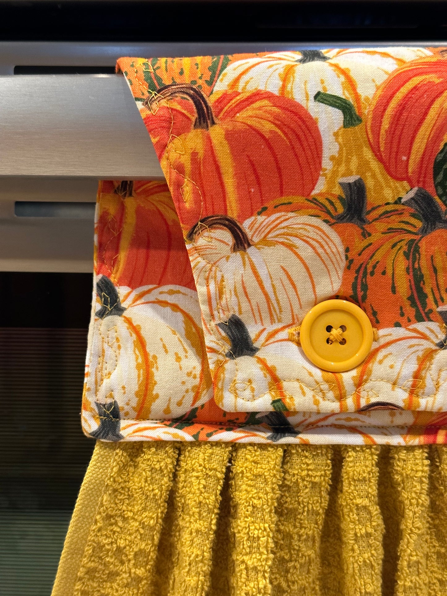 Pumpkin Patch Mustard Yellow Towel