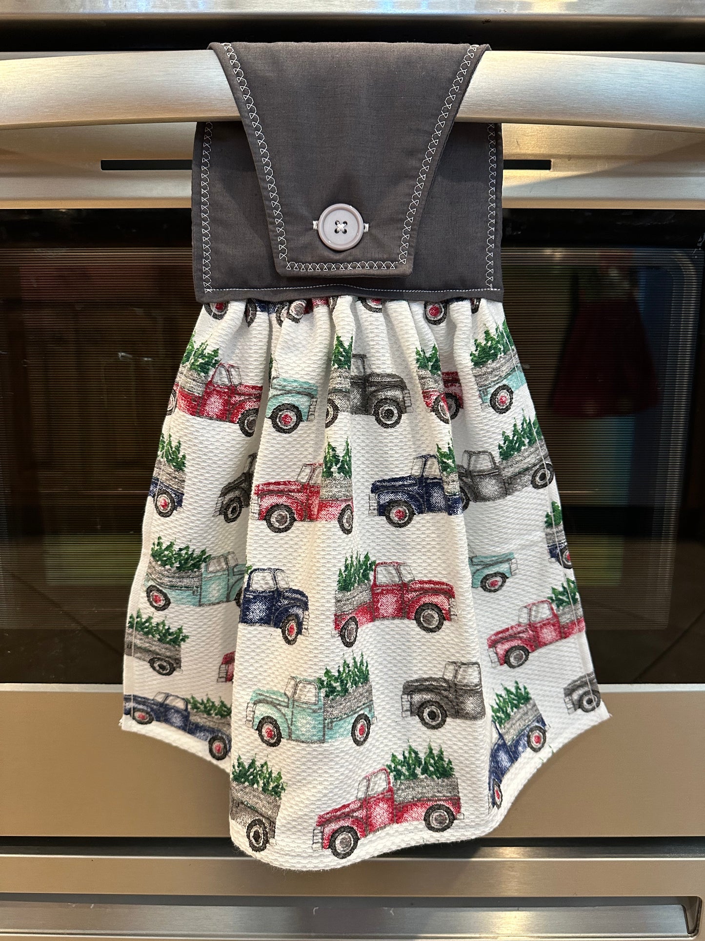 Old Trucks & Trees Towel