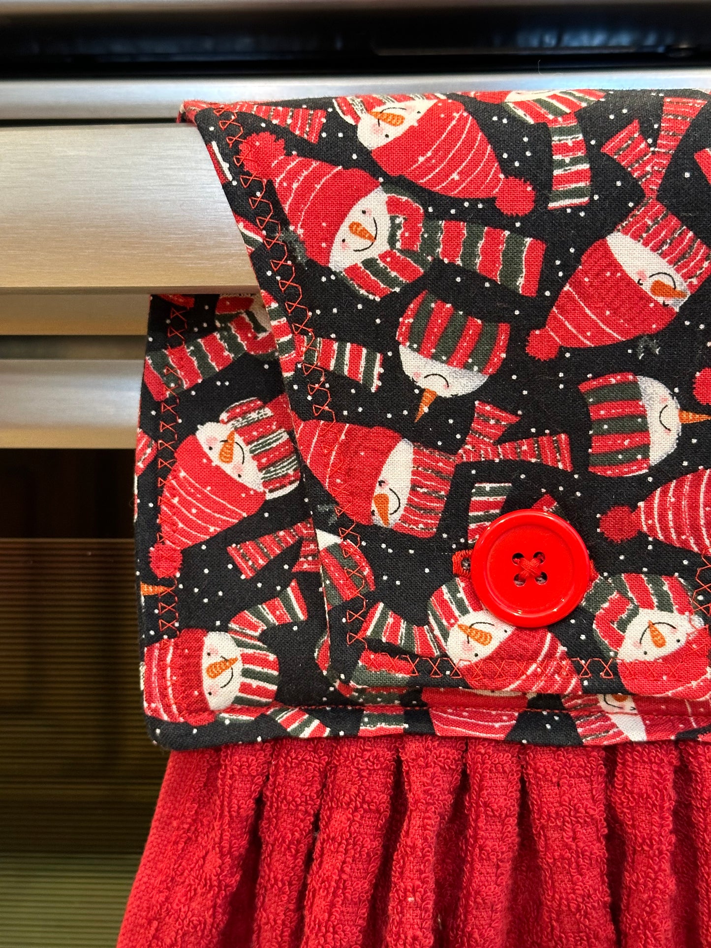 Cozy Snowman Towel