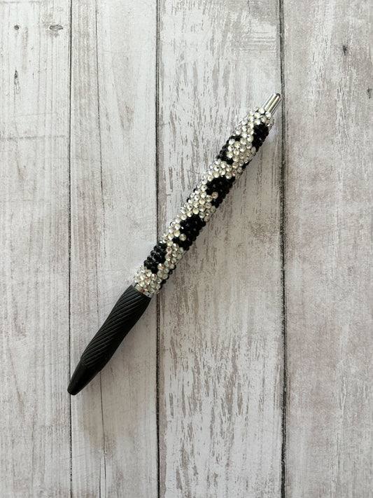 Cow Rhinestone Pen