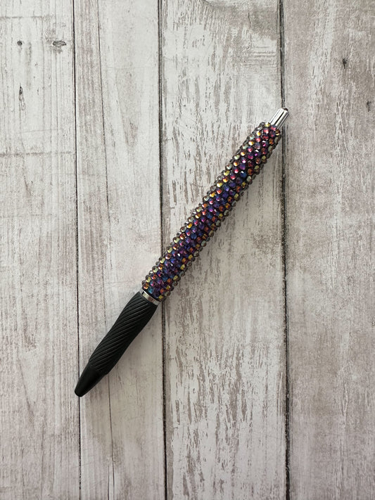 Purple Mermaid Rhinestone Pen