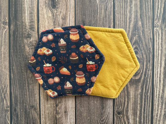 I Love Pumpkin Coasters - Sets of 2