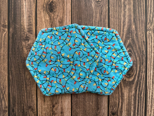 Christmas String Lights Coaster - Set of 2