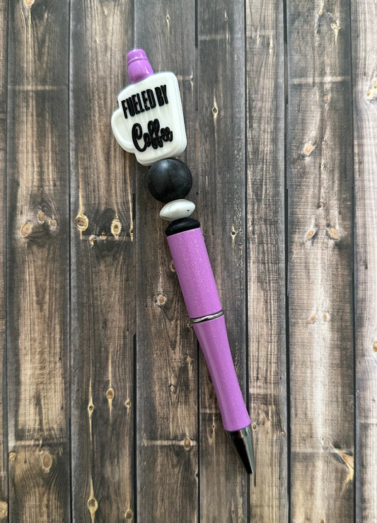 Fueled By Coffee Mug Pen