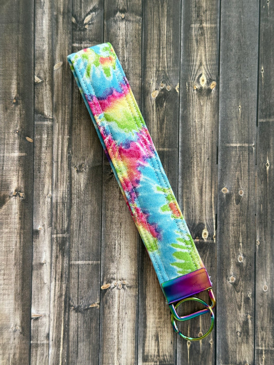 Pastel Tie-Dye Wristlet