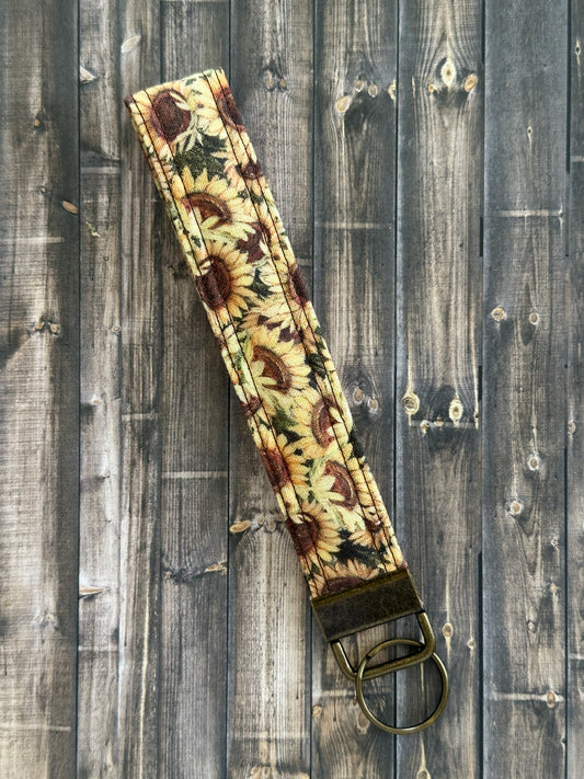 Sunflowers Wristlet