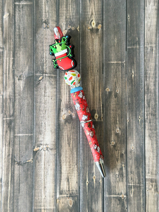Christmas Tree Stocking Pen