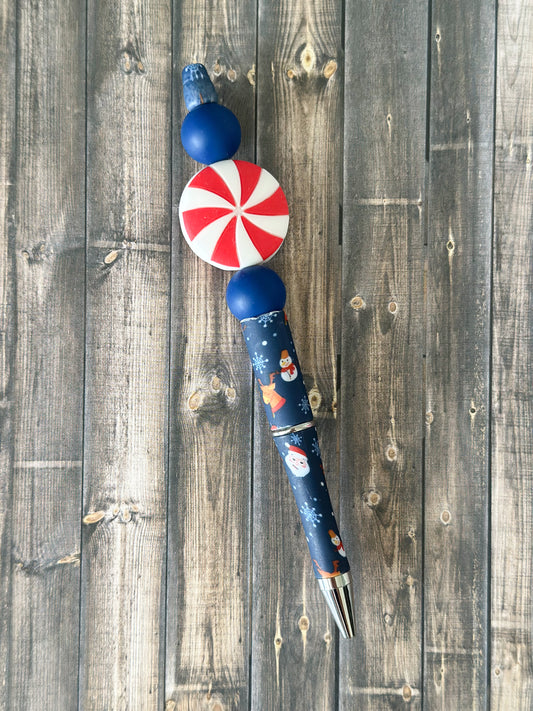 Peppermint Swirl Pen