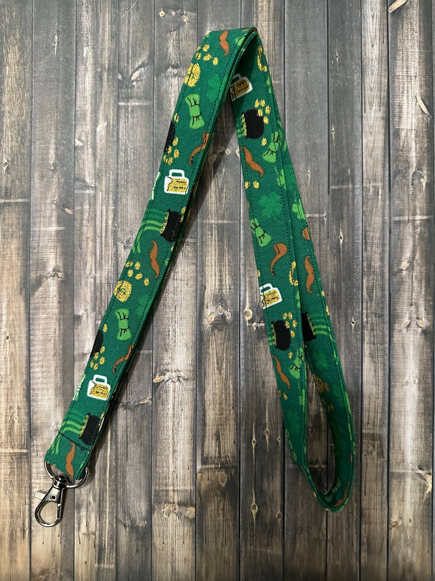 St. Patty Lanyard