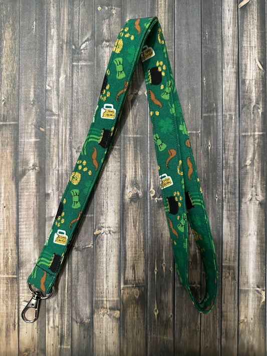 St. Patty Lanyard
