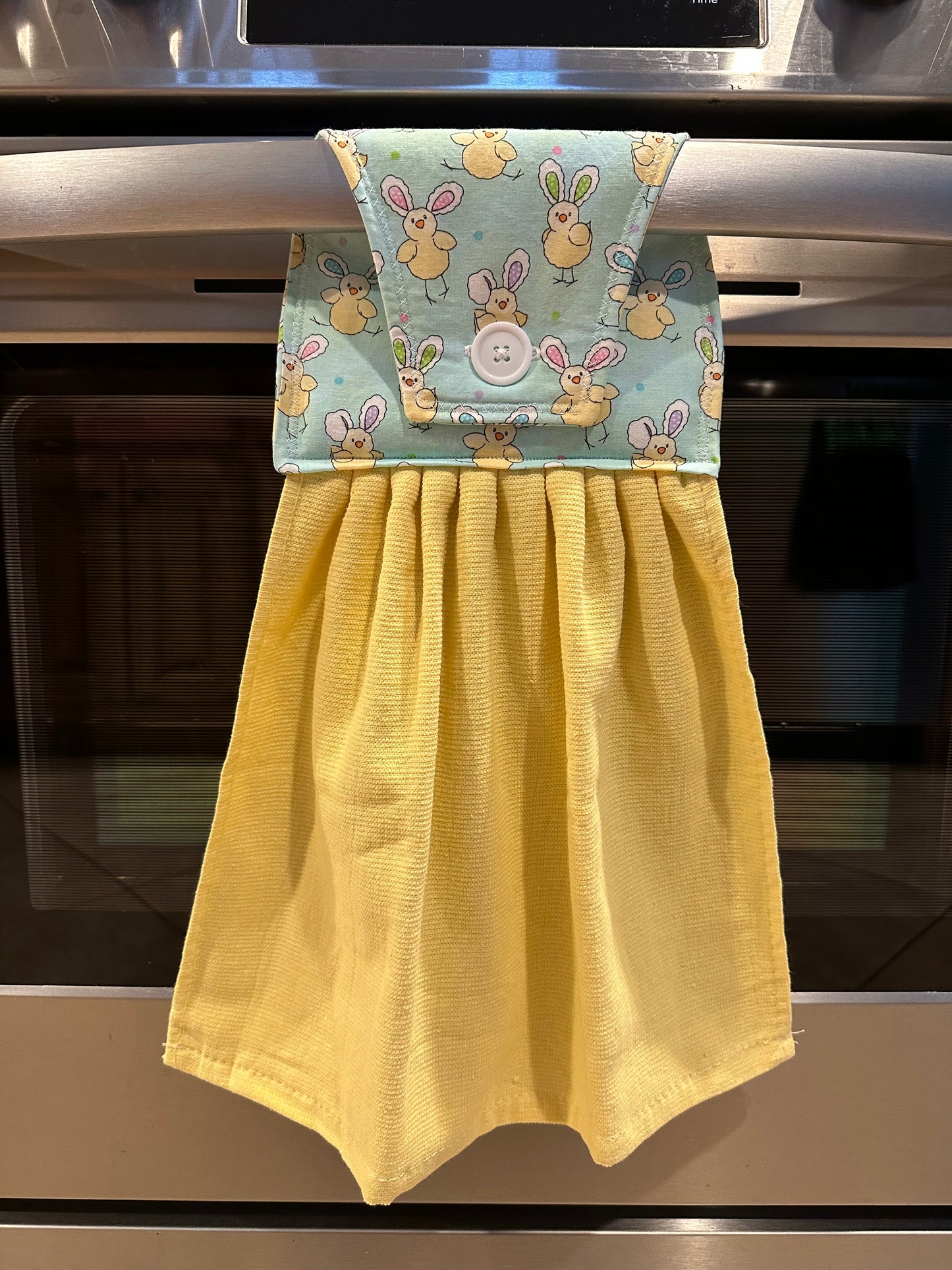 Easter Chicks Yellow Towel