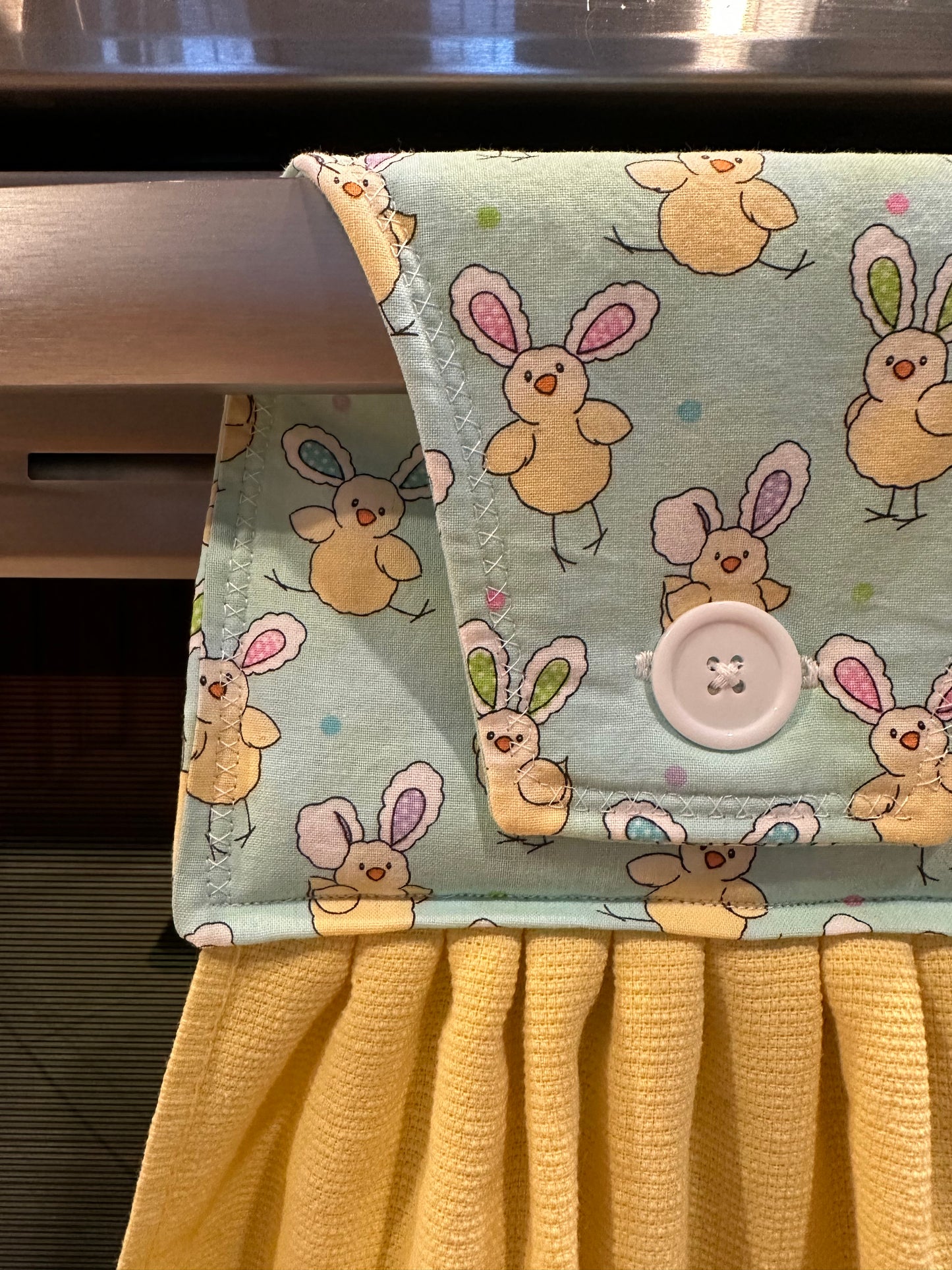 Easter Chicks Yellow Towel